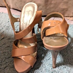 Nude Jessica Simpson heels